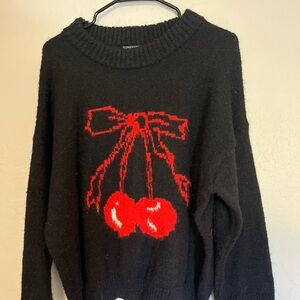 Target cherry sweater